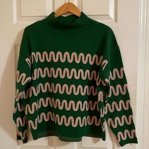 Anthropologie Maeve Cary’s Mockneck Sweater